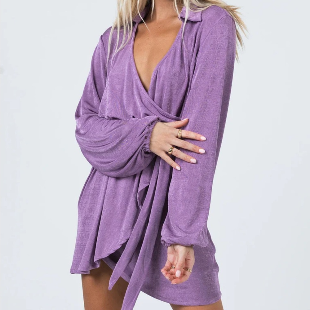 Princess Polly Party Time Mini Dress Purple